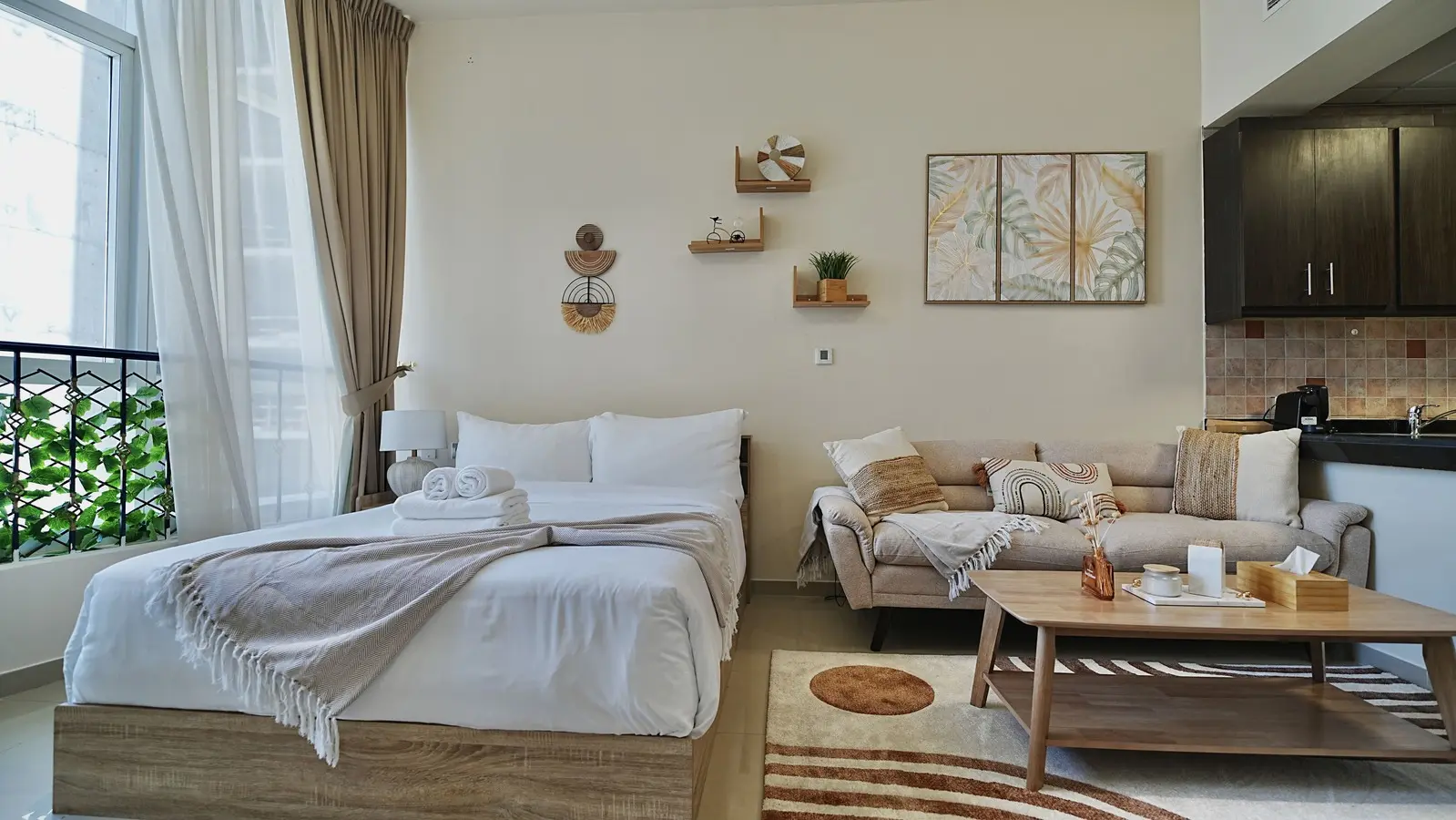 Luxury holiday home in Abu Dhabi by Ayla Holiday Homes - Premium fully furnished holiday rental UAE